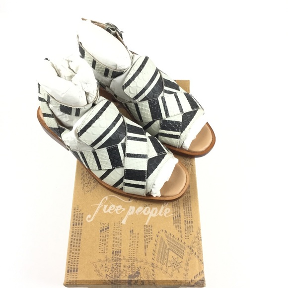 FREE PEOPLE Catherine Loafer Leather Sandals NEW - Picture 2 of 8